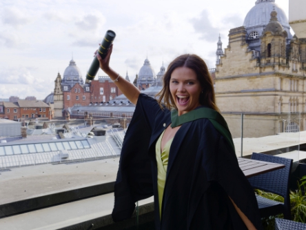 Maddie at the Japanese restaurant. 